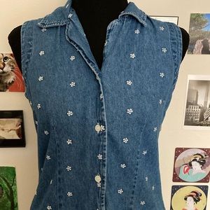 Vintage denim button down